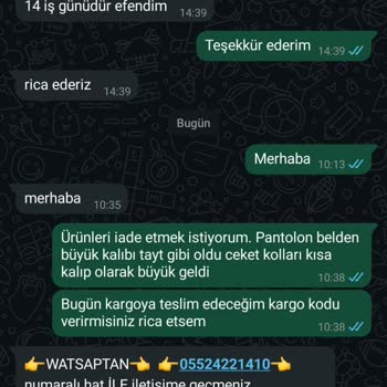 İade Süresi Hakkında Bilgi Kirliliği Ve Mağduriyet