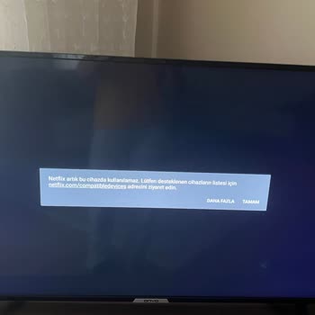 Onvo TV'de Netflix Sorunu Ve Yetersiz Müşteri Desteği
