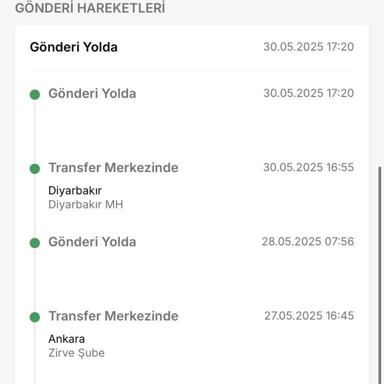Yanlış Yöne Gönderilen Kargo Nedeniyle Teslimat Gecikmesi