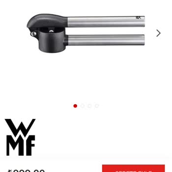 WMF Sarımsak Ezici Ürünün Kaplaması Soyuldu, İade Veya Değişim Talebim Reddedildi