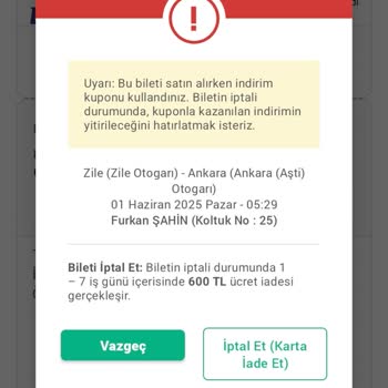 Obilet'te İptal Edilen Bilet Ve Yanmış İndirim Kodu Mağduriyeti