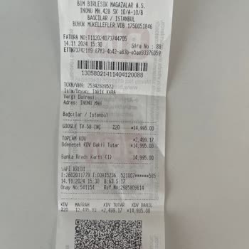 Arızalı Televizyon İçin Destek Alamıyorum