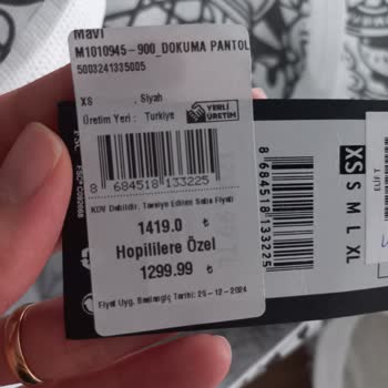 Boyner Mağazasında Mavi Keten Pantolonun Yanlış Fiyatlandırılması Ve Olumsuz Kasa Deneyimi