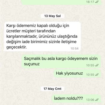 Yanlış Ve Eksik Ayakkabı Gönderimi, Kargo Ücretinin Müşteriye Yansıtılması
