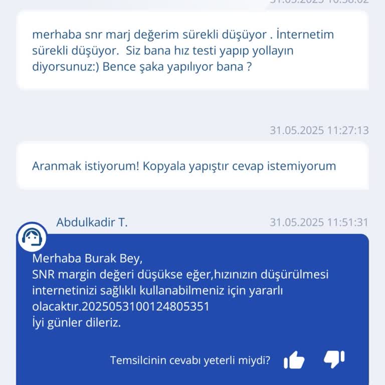 TurkNet İnternet Kesintileri Ve Yetersiz Müşteri Desteği Mağduriyeti