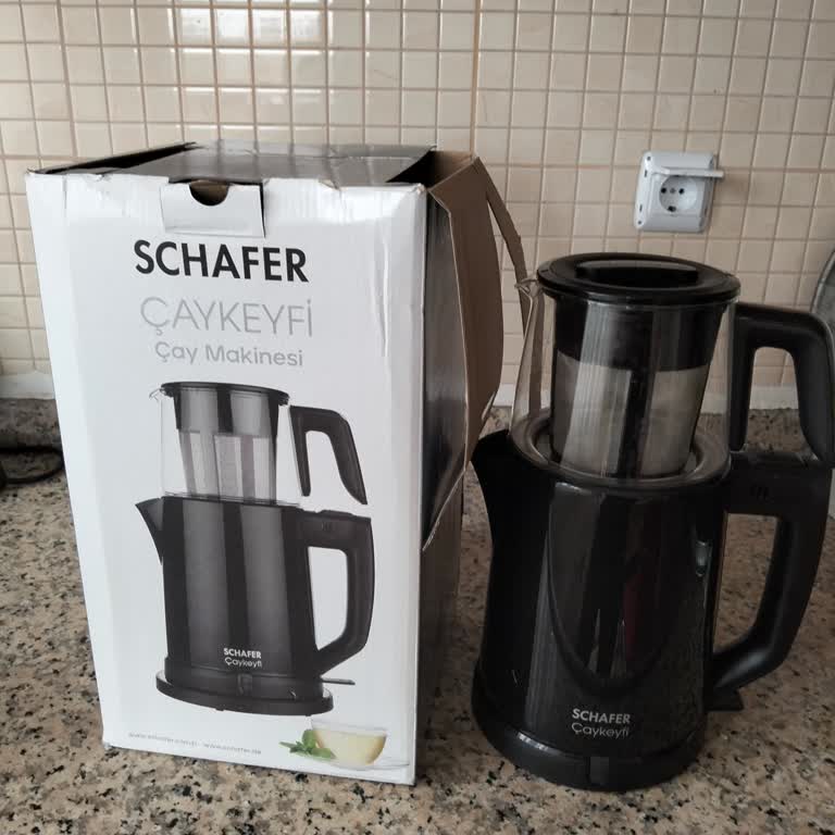 Schafer Çay Keyfi Ürünü İlk Kullanımda Su Kaçağı Ve Yetersiz Teknik Servis
