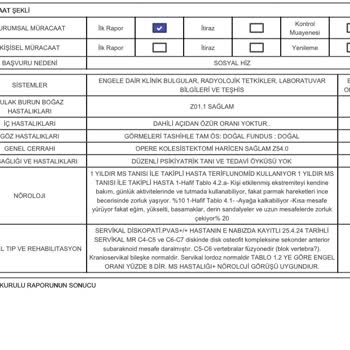 Bir Doktorun Kararıyla Emeklilik Hakkım Engellendi Mağduriyetim Giderilsin