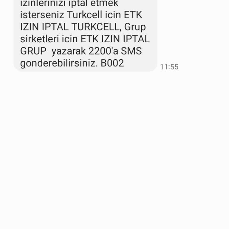 Ticari Elektronik İzin İptali İçin Yardım Talebi