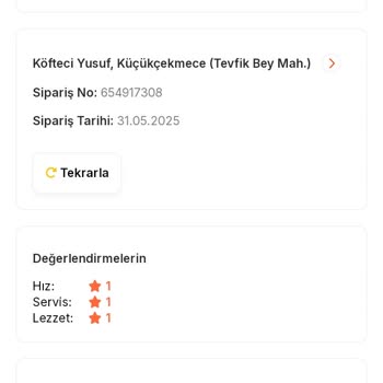 Teslim Edilmeyen Sipariş Ve Yetersiz Canlı Destek Deneyimi