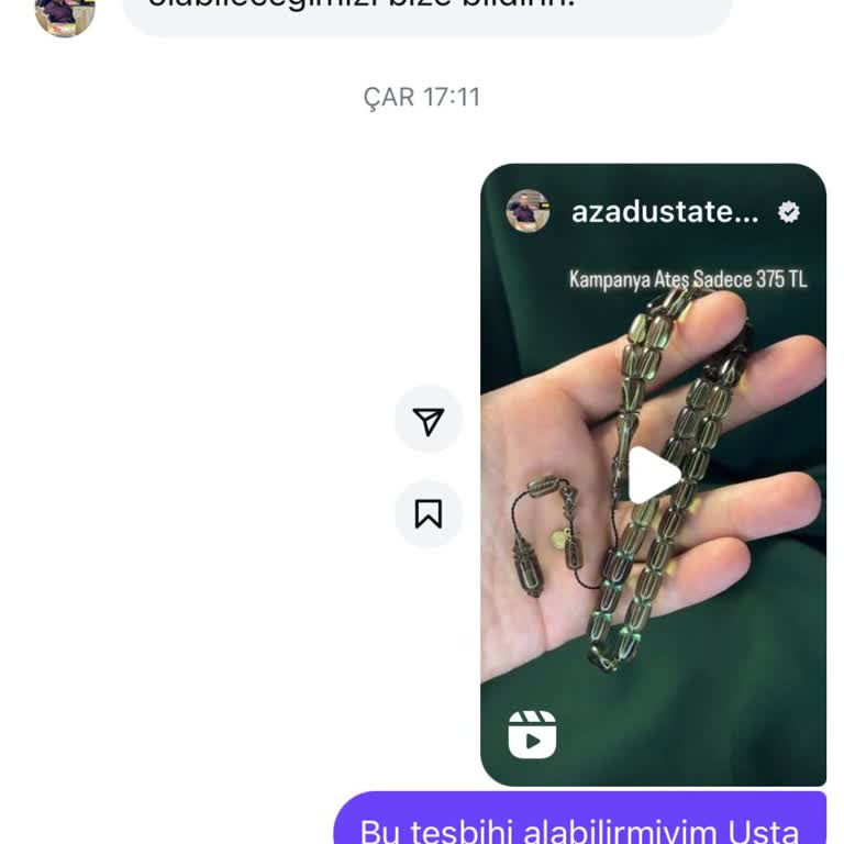 Instagramda Uygun Fiyatlı Tesbih Aldatmacası Ve Hakaretli Geri Dönüş