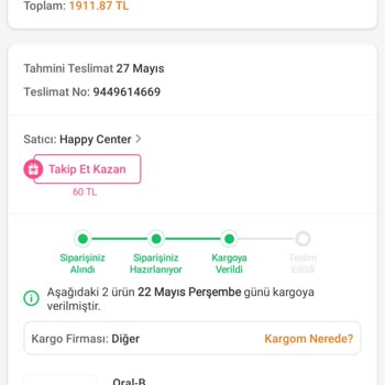 Siparişim Teslim Edilmedi, Çözüm Sunulmadı