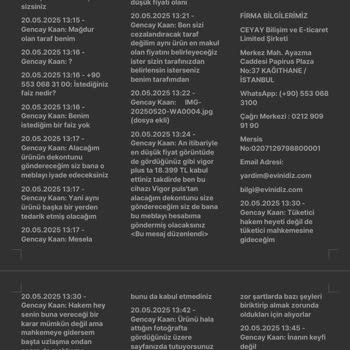 Sipariş Edilen Ürün Gönderilmedi, Para İadesi Yapılmadı