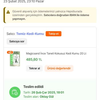 Eksik Ve Hasarlı Ürün, İade Yapılmıyor!