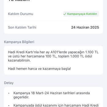 Hadi Kredi Kartı Kampanyasında İade Sorunu Ve Mağduriyet