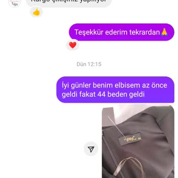 Yanlış Beden Elbise Ve İade Sürecinde İlgisizlik
