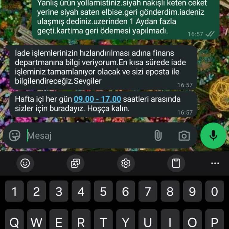 Yanlış Ürün Gönderimi Sonrası 2,5 Aydır Para İadesi Yapılmıyor, İletişim Kurulamıyor