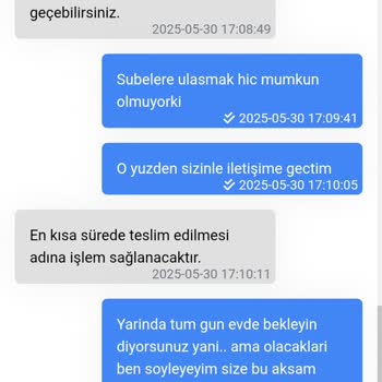 Sürat Kargo İle Yaşanan Sürekli İletişim Ve Dağıtım Sorunları