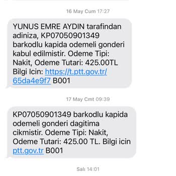 Sipariş Verdiğim Ürünler Gelmedi Ve Param İade Edilmedi