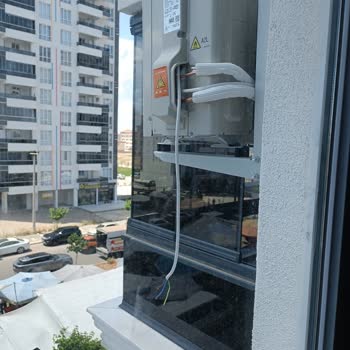Daikin Klima Montajında Kısa Kablo Ve Özensiz İşçilik Mağduriyeti