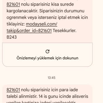 Sipariş Teslim Edilmiyor Müşteri Hizmetleri Ulaşılmıyor