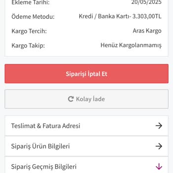 Sipariş Teslim Edilmiyor Müşteri Hizmetleri Ulaşılmıyor