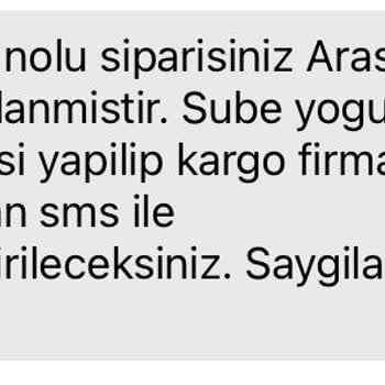 Sipariş Takibi Yapılamıyor Ve Kargo Süreci Çok Yavaş