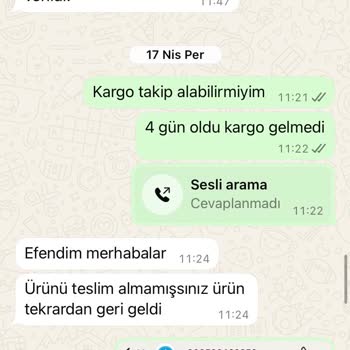 Garantili Ürünüm 2 Aydır Teslim Edilmedi Ve Yanlış Ürün Gönderildi