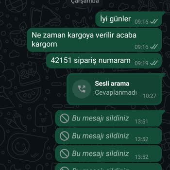 Sipariş Sonrası İletişimsizlik Ve Yanıtsız Kalma Sorunu