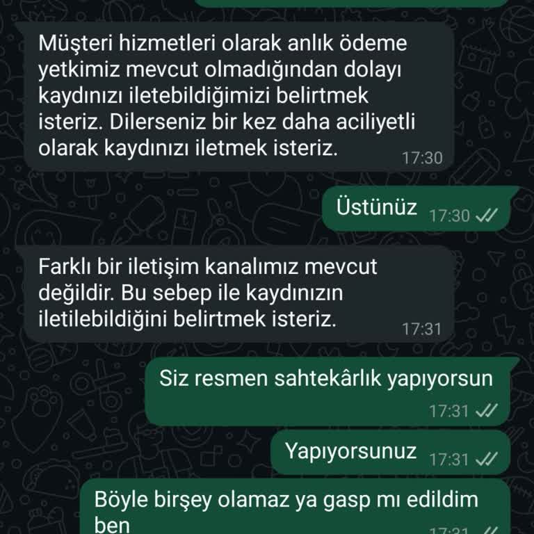 Satış Sonrası Ödeme Gecikmesi Ve İletişim Sorunu