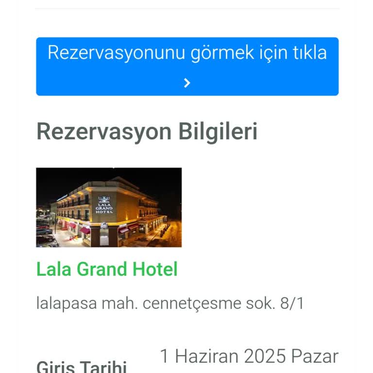 Yanlış Tarihli Rezervasyon Ve İletişimsizlik Mağduriyeti