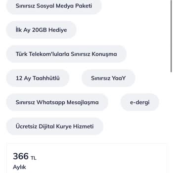Türk Telekom'da Yanlış Paket Tanımlaması Ve Yetersiz Müşteri Hizmeti