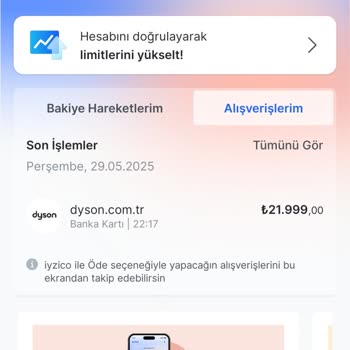 Dyson Online Alışverişte Para Çekildi Ürün ve İade Yok