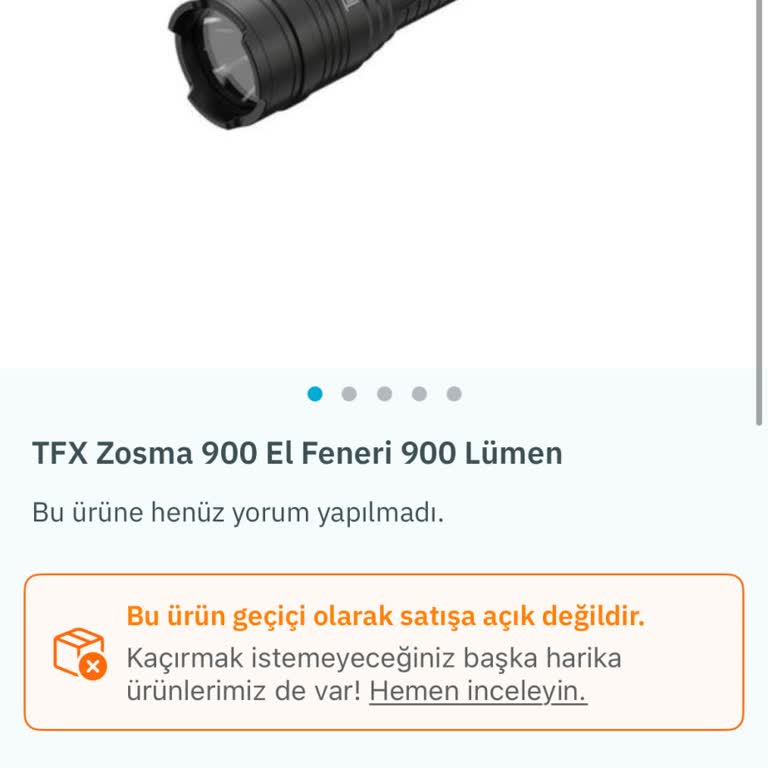 Ürün Yok, Param İade Edilmedi Mağdur Oldum