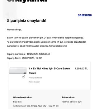 Samsungdan Alınan Bakım Hizmeti Sonrası Muhatap Bulamamak Ve İade Sorunu