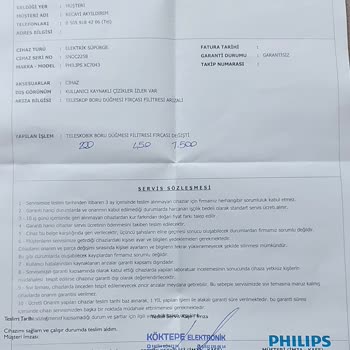 Yetkili Serviste Parça Fiyatı Tutarsızlığı Ve İlgisizlik