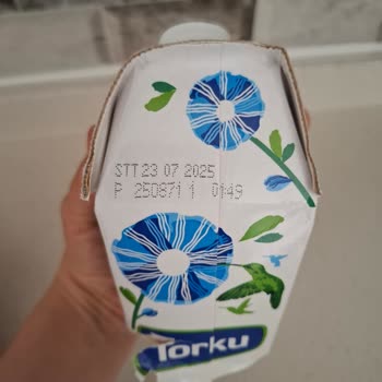 Yeni Açılan Süt Paketinde Pütürlü Parçalarla Karşılaştım