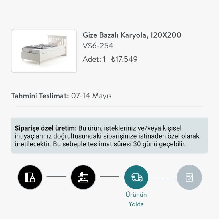 Teslimat Gecikmesi Ve İlgisizlik Can Sıkıyor