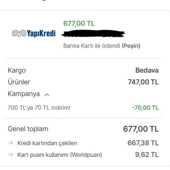 Siparişlerim Teslim Edilmeden İade Edildi Ve Ücretimin Tamamı Geri Ödenmedi