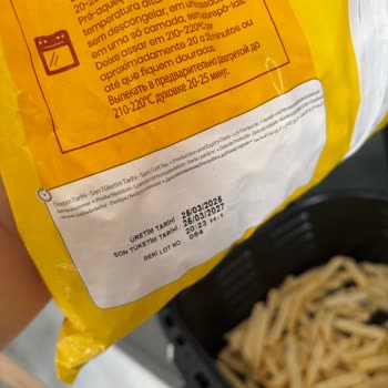 Migros Hemen'den Alınan Donmuş Patateste Çürük Ürün Şikayeti