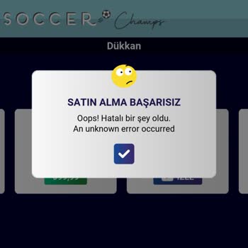 Maçı Atla Özelliğini Satın Alamıyorum Hata Veriyor