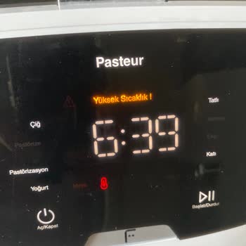 Yoğurt Makinesi Yüksek Sıcaklık Hatası Ve Çözülmeyen Teknik Servis Sorunu