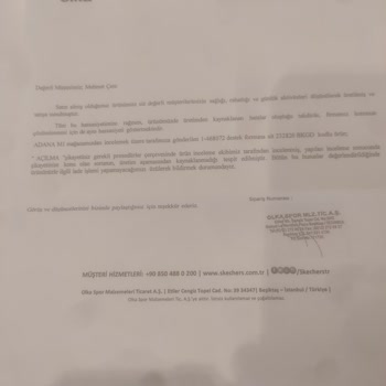 Skechers Çocuk Ayakkabısı Kısa Sürede Yırtıldı, Mağduriyet Yaşadık