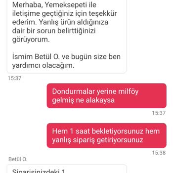 Yanlış Ürün Teslimatı Ve Yetersiz Çözüm Süreci