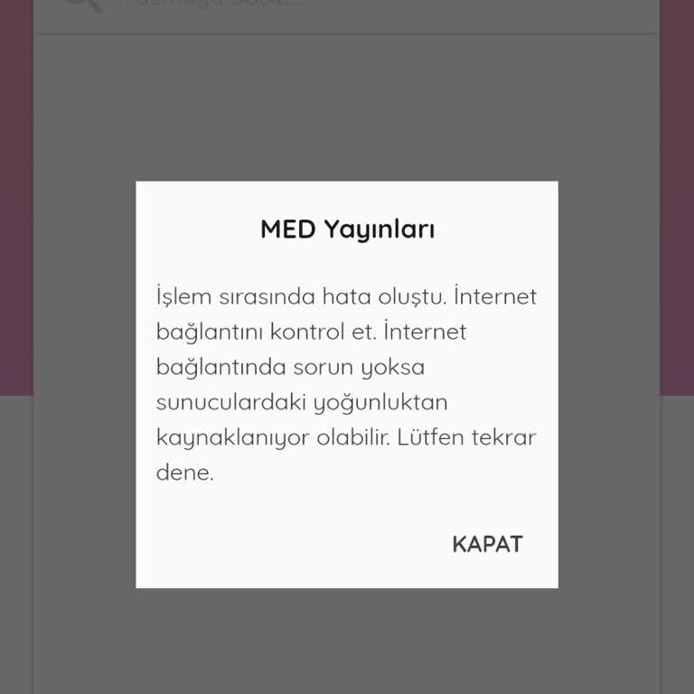 Uygulamaya Girişte Sürekli Hata Alıyorum Çözüm Bulamıyorum