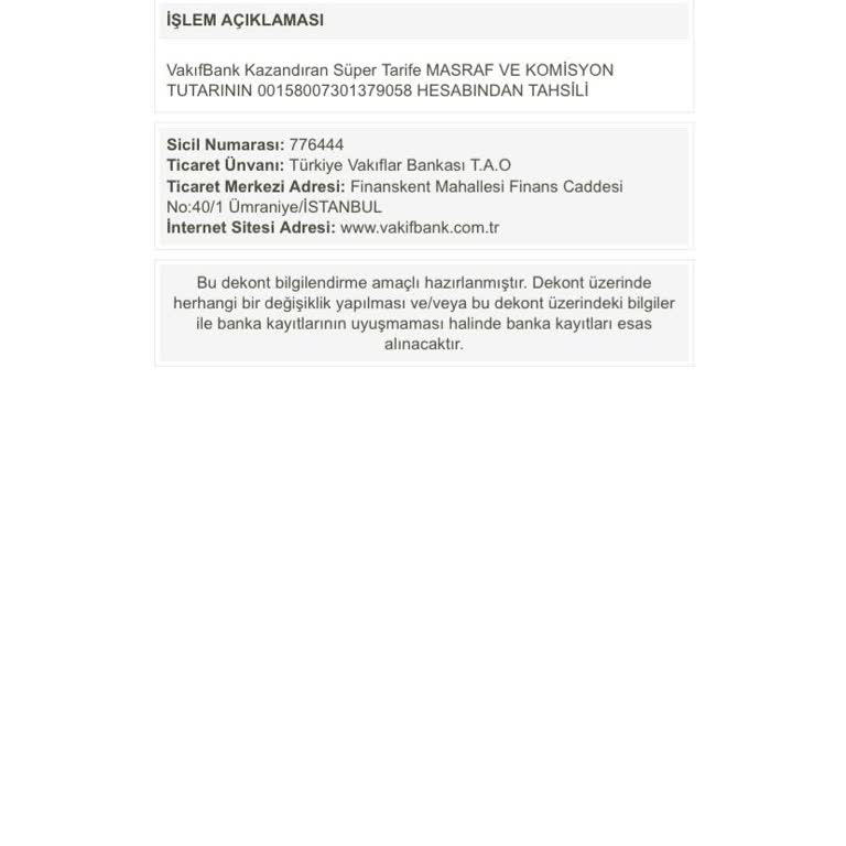 Kazandıran Tarife Adıyla Kredi Sonrası Habersiz Ücret Kesintisi