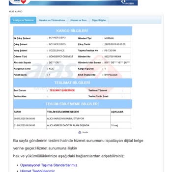 Teslim Edilen Kargonun Yalan Beyanla Geri Alınmasına Anlam Veremiyorum