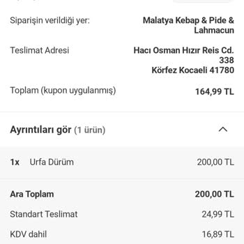 Siparişim 2 Saatte Teslim Edilmedi, Mağdur Oldum