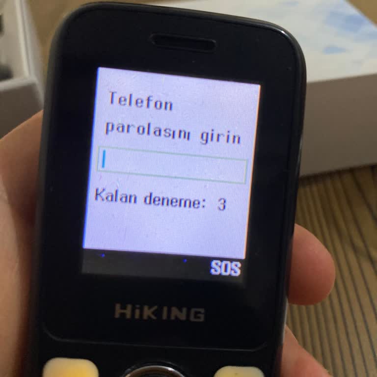 Hiking X11 Telefonumun Şifresini Unuttum Açamıyorum Ve Çözüm Bulamıyorum
