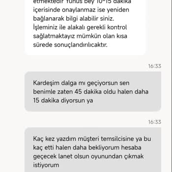 Yatırdığım Para Hesabıma Geçmedi, Müşteri Temsilcileri Oyalıyor