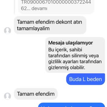 Gömlek Siparişi Sonrası Param Kayboldu Mağdur Oldum